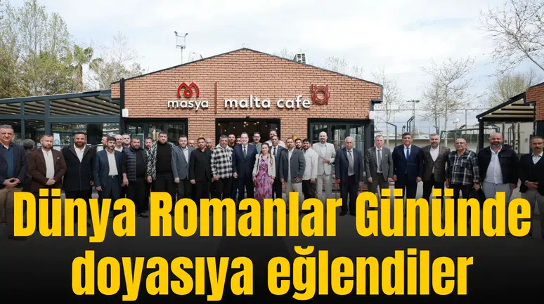 Dünya Romanlar Gününde doyasıya eğlendiler