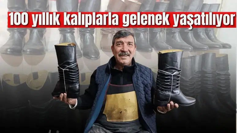 100 yıllık kalıplarla gelenek yaşatılıyor