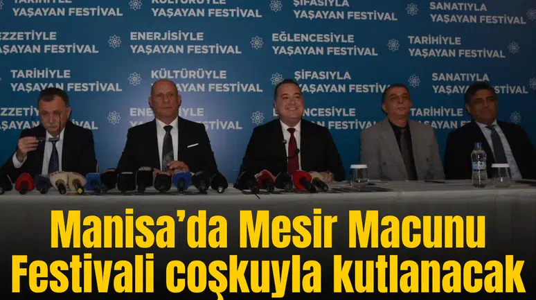 Manisa’da 486. Mesir Macunu Festivali coşkuyla kutlanacak