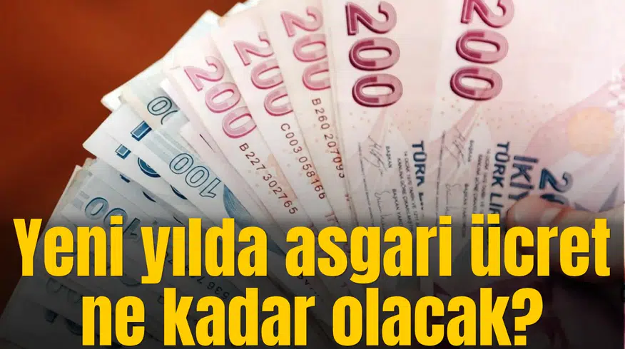 Yeni yılda asgari ücret ne kadar olacak?