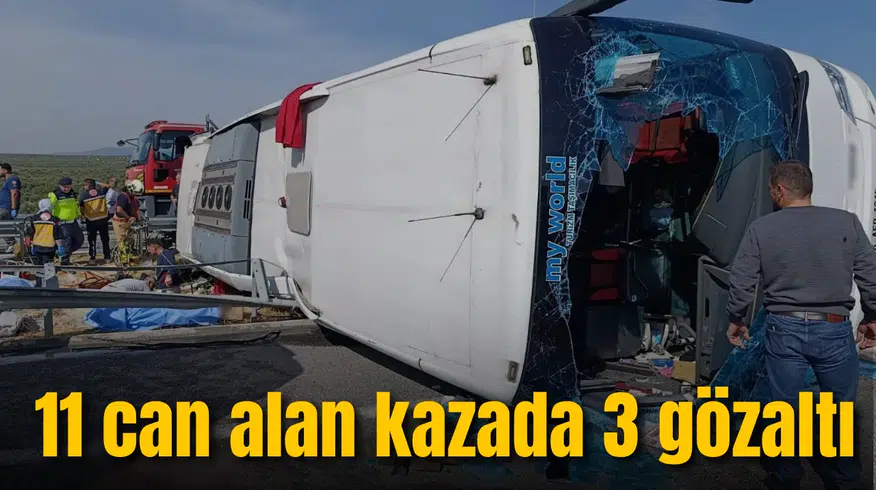 11 can alan kazada 3 gözaltı