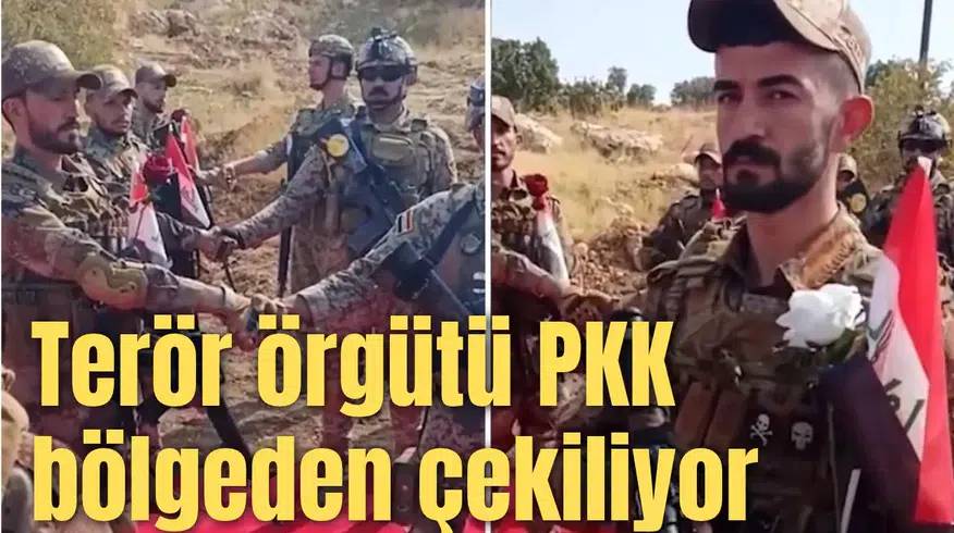 Terör örgütü PKK bölgeden çekiliyor