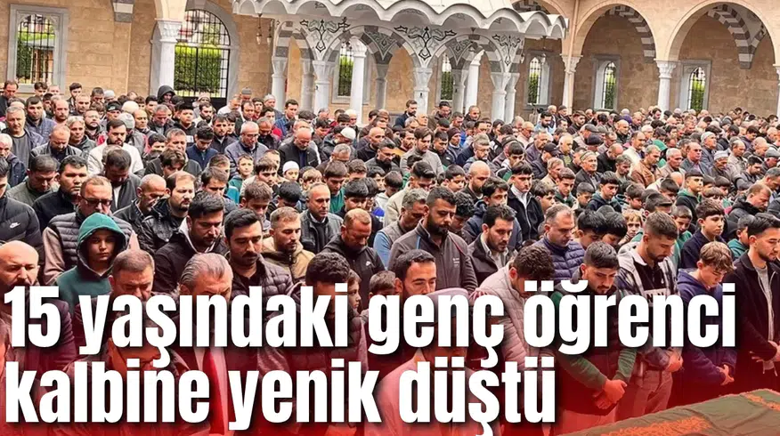 15 yaşındaki İshak kalbine yenik düştü