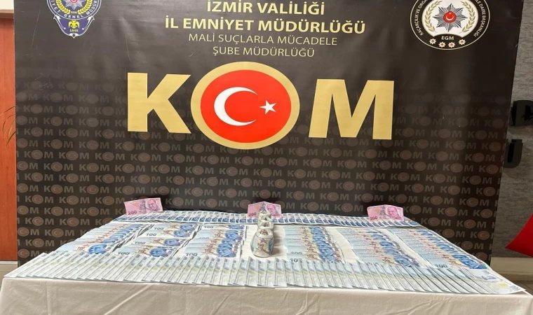 İstanbul'dan İzmir'e sahte para getirdi emniyetin operasyonu kıskıvrak yakalandı