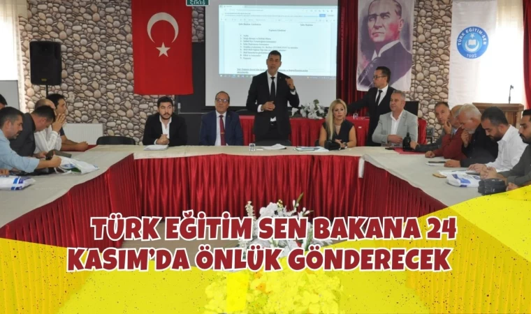 Türk Eğitim Sen Bakana 24 Kasım’da Önlük Gönderecek 