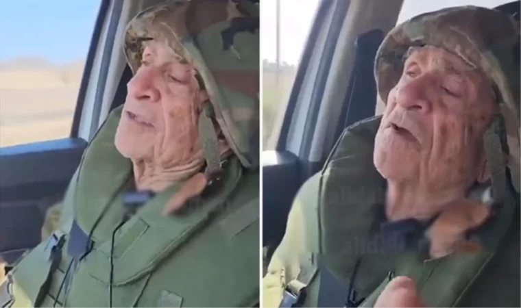 Orduya gönüllü katılan 95 yaşındaki İsrailli yaşlı adam nefret kustu