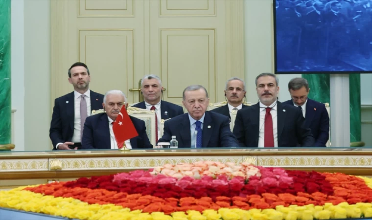 Cumhurbaşkanı Erdoğan'dan Türk Devletleri Teşkilatı Zirvesinde Damga Vuran Gazze Mesajı