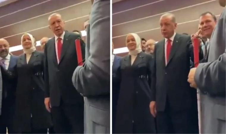 Cumhurbaşkanı Erdoğan kendisiyle özdeşleşen şarkının sözlerini bakın nasıl değiştirdi