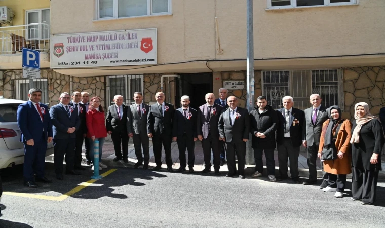 Başkan Ergün'den, şehit aileleri ve gazi derneklerine ziyaret