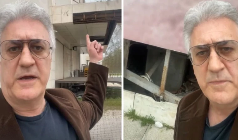 Tamer Karadağlı'nın "Rezalet, utanç kaynağı" diyerek şikayet ettiği bina bakanlığın çıktı