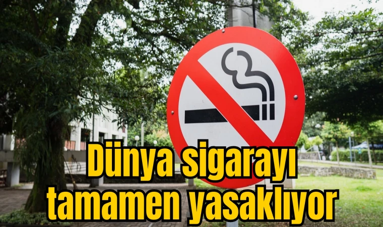 Dünya sigarayı tamamen yasaklıyor