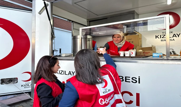 Türk Kızılay Manisa'dan Gönüllülerine Moral Yemeği