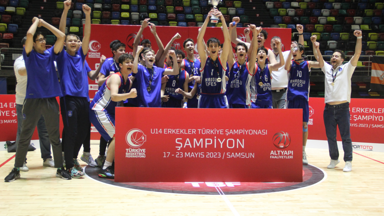 U14 Erkekler Türkiye Şampiyonası Samsun'da düzenlendi