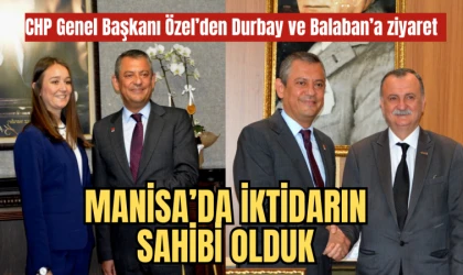 CHP Genel Başkanı Özel’den Durbay ve Balaban’a ziyaret  