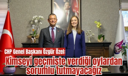 CHP Genel Başkanı Özgür Özel’den Başkan Gülşah Durbay’a ziyaret