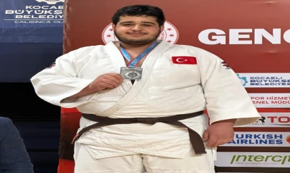 Salihlili milli judocu Türkiye 2'ncisi oldu