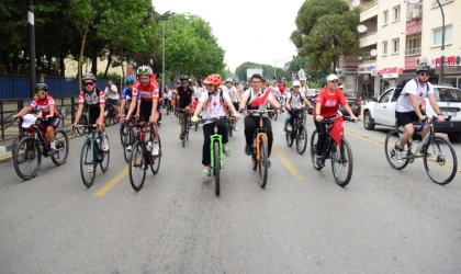 19 Mayıs heyecanı bisiklet turu ile taçlandırıldı