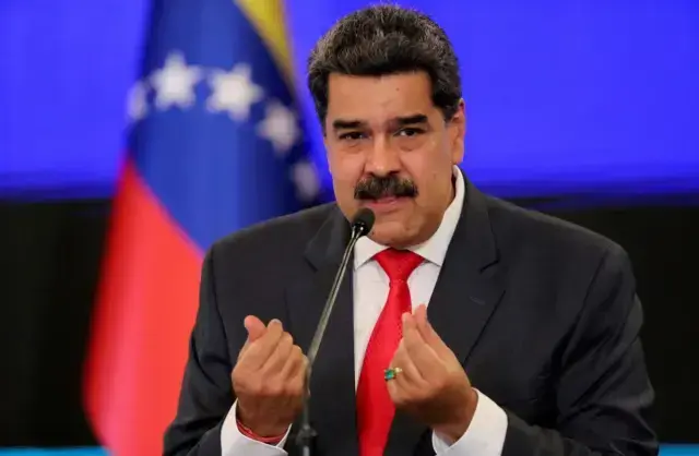 Venezuela Devlet Başkanı Nicolas Maduro.