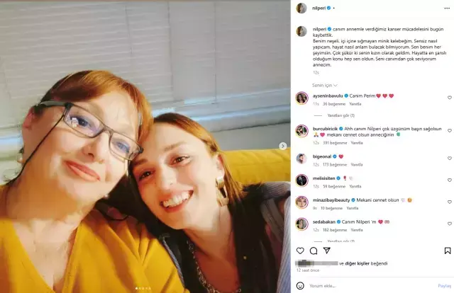 Nilperi Şahinkaya'nın acı günü! Annesi hayatını kaybetti