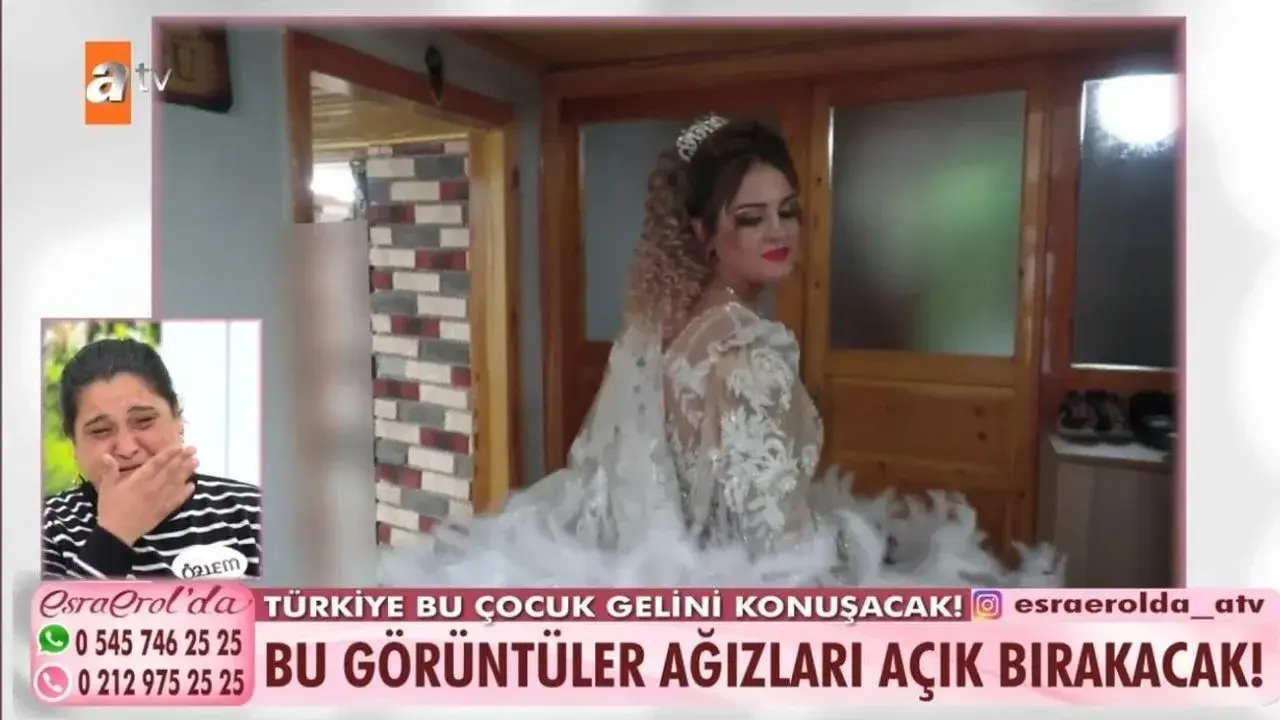 Esra Erol programında itiraf etti, savcılık harekete geçti! Çocuk gelin olayında flaş gelişme