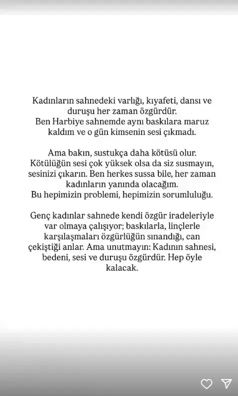 Manifest Grubuna açılan soruşturmaya Hadise'den tepki