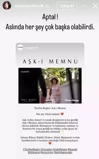 Nebahat Çehre, Aşk-ı Memnu'nun 17. yılını, fenomen repliğiyle kutladı