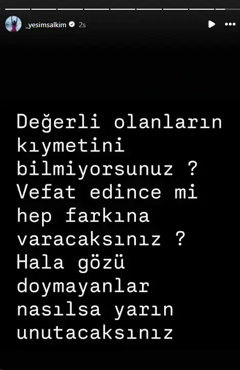 Güllü'nün vefatının ardından Yeşim Salkım isyan etti: Kıymeti bilinmedi