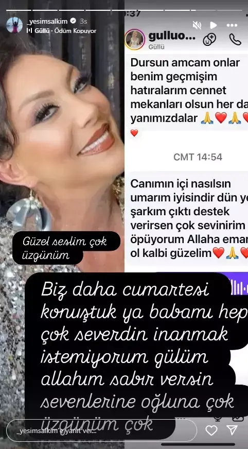 Güllü'nün vefatının ardından Yeşim Salkım isyan etti: Kıymeti bilinmedi