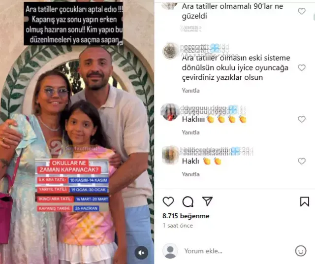 Demet Akalın'dan eğitim takvimine tepki