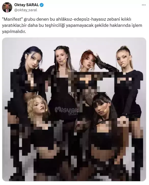 Cumhurbaşkanı Başdanışmanı Saral'dan Manifest tepkisi: Haklarında işlem yapılmalı