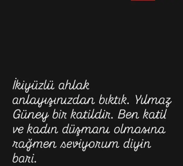 Oyuncu Gülçin Santırcıoğlu'ndan Yılmaz Güney'e sert yorum