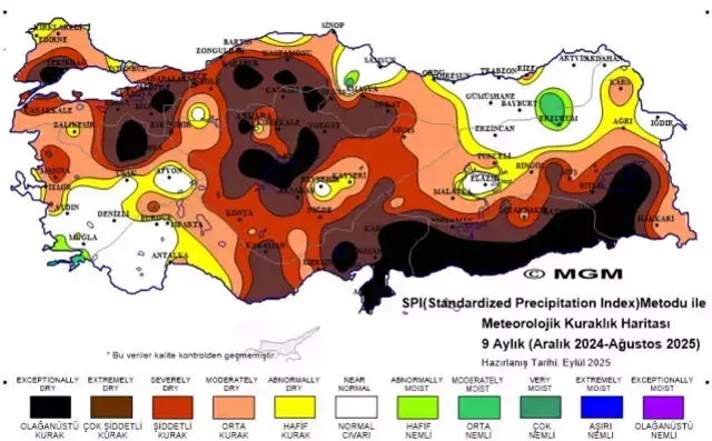 Endişelendiren harita: Durum her geçen gün daha da kötüye gidiyor