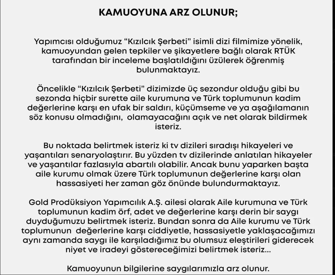 Kızılcık Şerbeti'nde tüm senaryo değişiyor! Yapımcıdan açıklama geldi 