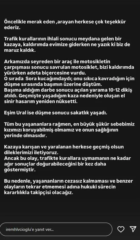 Ölümden dönen İrem Helvacıoğlu yaşadığı dehşeti anlattı