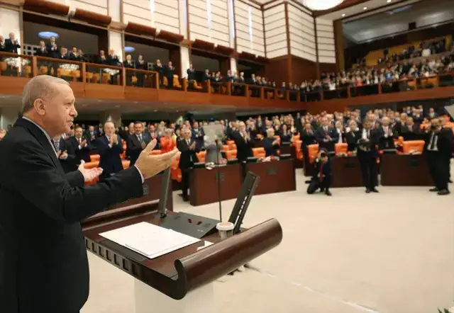 Erdoğan'dan MHP ve DEM Parti'ye teşekkür: Terör belası bitme noktasında