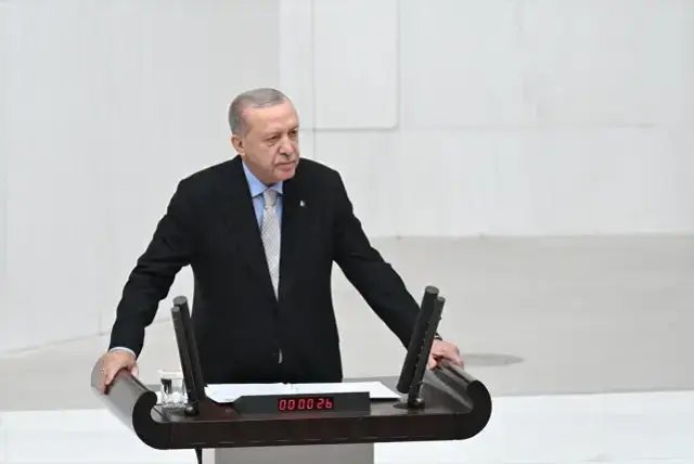 Erdoğan'dan MHP ve DEM Parti'ye teşekkür: Terör belası bitme noktasında