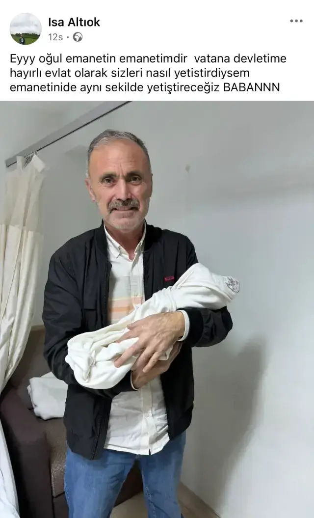 Düşen uçakta şehit olan astsubayın bebeği dünyaya geldi! Kızına istediği isim verildi