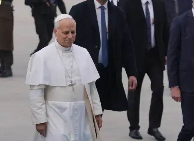Papa 14. Leo, Ankara'da! İşte ilk görüntüler ve karşılayan isim