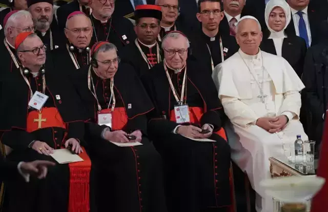 Ortak basın toplantısına Papa 14. Leo'nun sözleri damga vurdu: Türkler harika bir geçmişe sahip