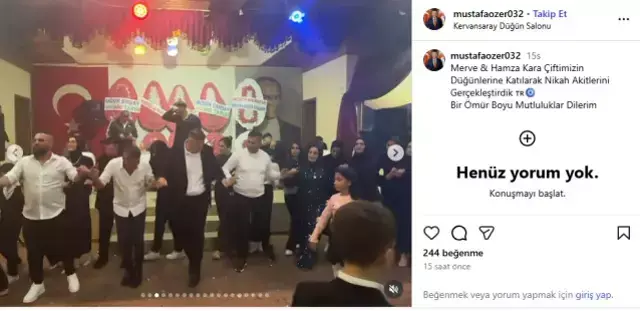 Türkiye 20 şehidine ağlarken belediye başkanı halaya durdu