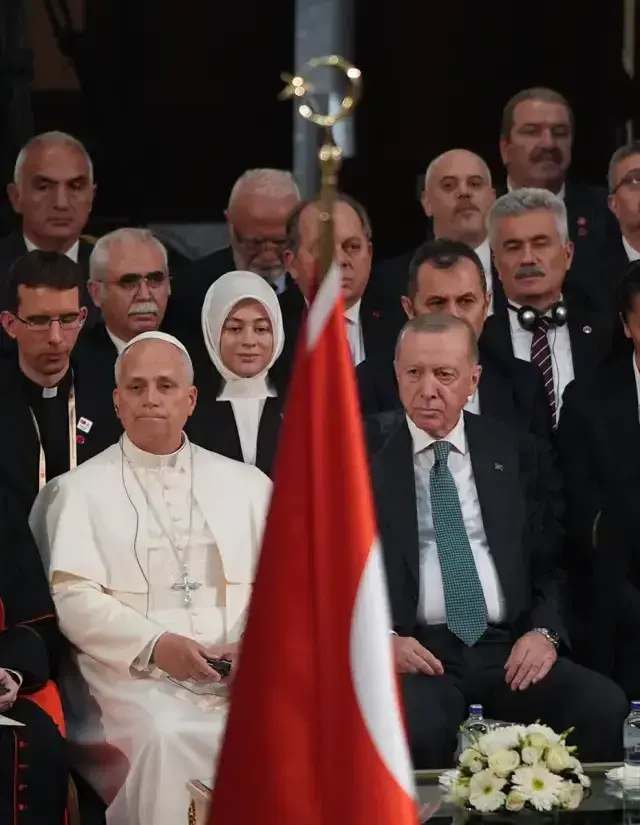 Ortak basın toplantısına Papa 14. Leo'nun sözleri damga vurdu: Türkler harika bir geçmişe sahip