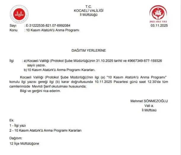 Atatürk için mevlüt okutulacak olması Mehmet Boynukalın'ı rahatsız etti