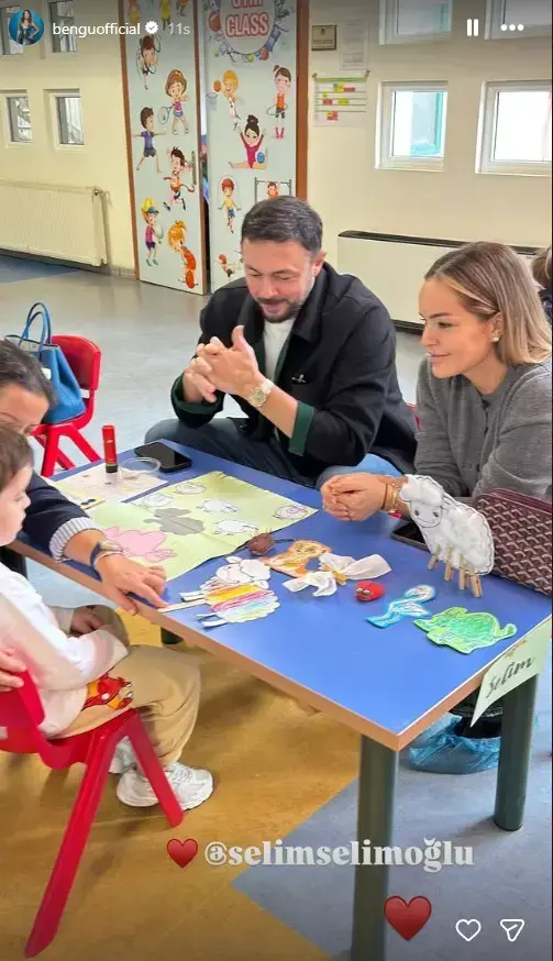 Bengü'nün kalp emojili paylaşımı olay oldu! Eski eşiyle sıcak görüntüler