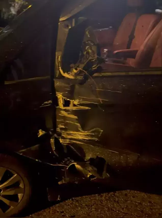 Oyuncu Celil Nalçakan trafik kazası geçidi