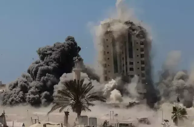 Gazze'de fırtına nedeniyle 22 bina çöktü! Çok sayıda ölü var