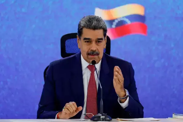 Venezuela Devlet Başkanı Nicolás Maduro.