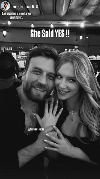 Hayal Köseoğlu doğum gününde evlilik teklifi aldı! İşte sevgilisi