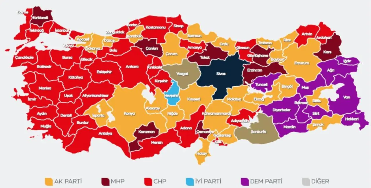 31 Mart sonrası harita değişti, 56 belediye başkanı AK Parti ye katıldı! Aralarında CHP’li, DEM’li, İYİ Partili, Yeniden Refahlı, Saadet Partili ve DEVA lılar da var 1