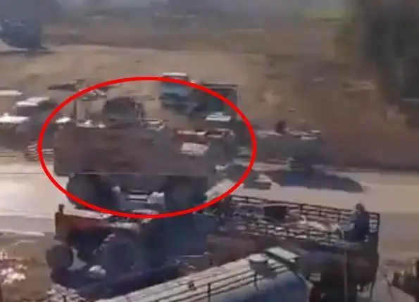 Türkiye'nin yanı başında tuhaf işler oluyor! ABD konvoyu böyle görüntülendi