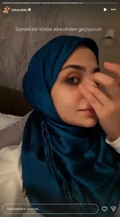 Bahar Şahin başını örtüp Şeyma Subaşı'nı tiye aldı